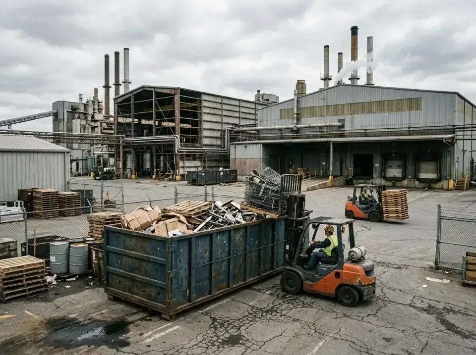 industrial-factory-scrap-conta-003 — frequently asked questions, Cheap Roll-off Dumpster Rentals in Lake Wisconsin, WI